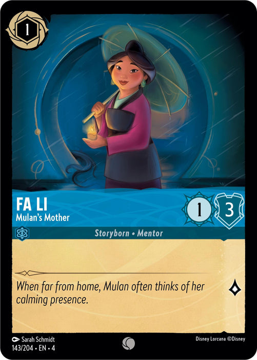 Fa Li - Mulan's Mother [4 - 143]