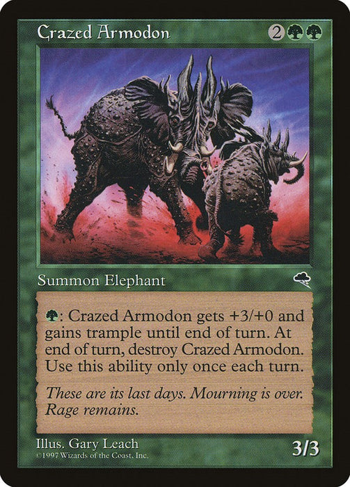 Crazed Armodon [TMP - 220]