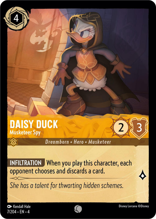 Daisy Duck - Musketeer Spy [4 - 007]