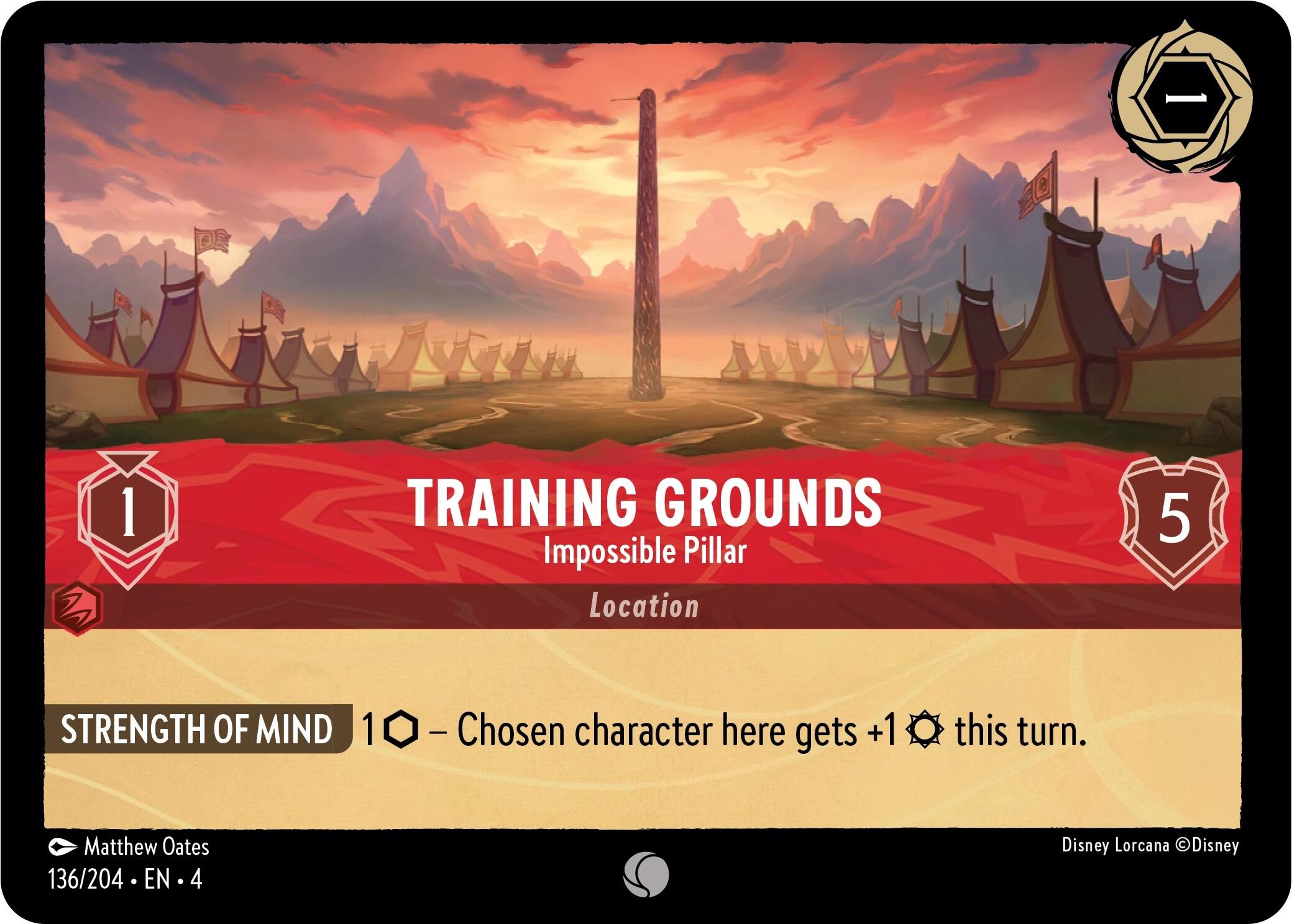 Training Grounds - Impossible Pillar (136/204) [Ursula's Return] | Yard's Games Ltd