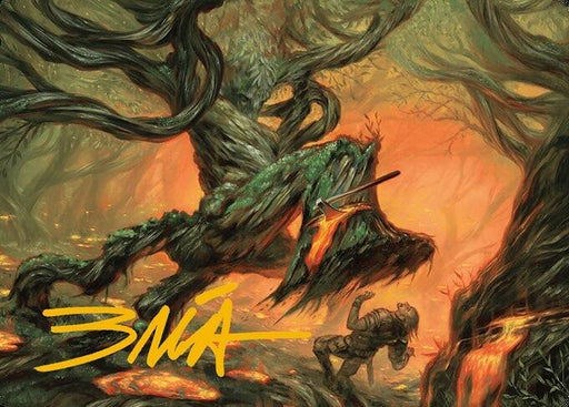 Stump Stomp Art Card (Gold-Stamped Signature) [ASMH3 - 20]