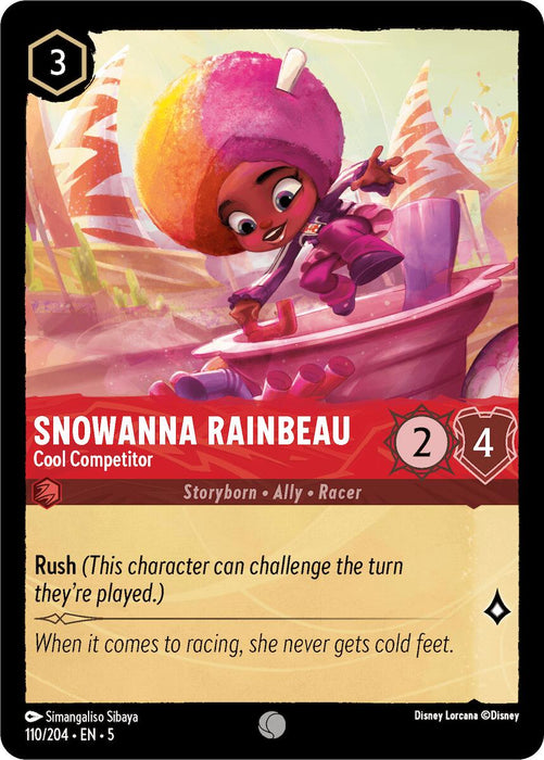 Snowanna Rainbeau - Cool Competitor [5 - 110]