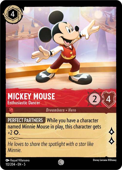 Mickey Mouse - Enthusiastic Dancer [5 - 112]