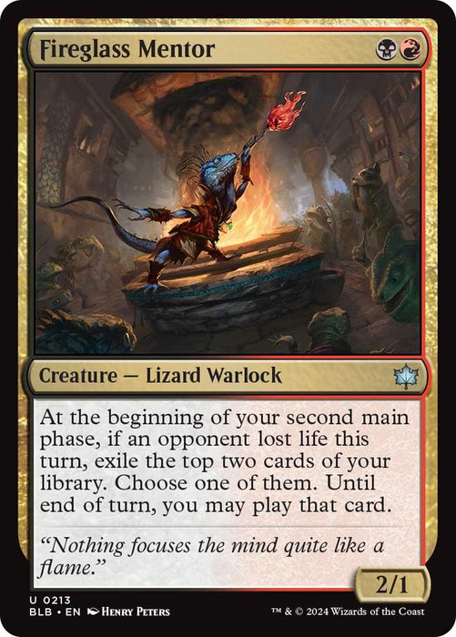 Fireglass Mentor [BLB - 213]