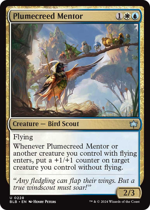 Plumecreed Mentor [BLB - 228]