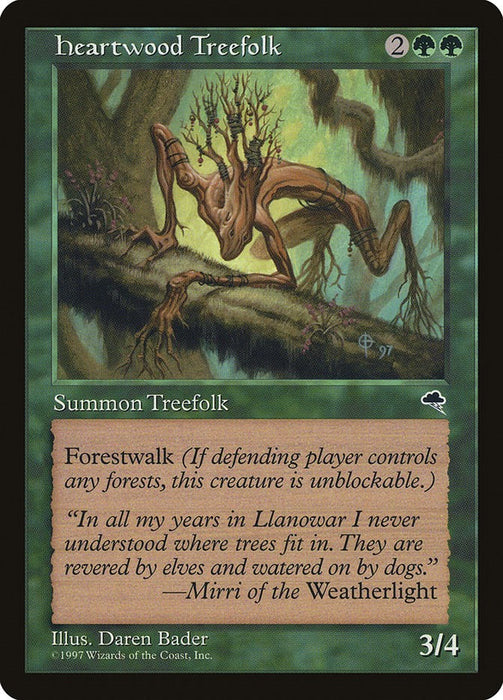 Heartwood Treefolk [TMP - 233]