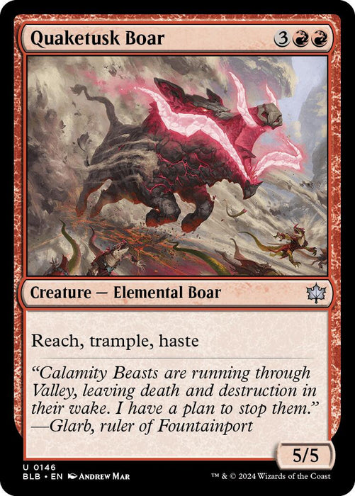 Quaketusk Boar [BLB - 146]