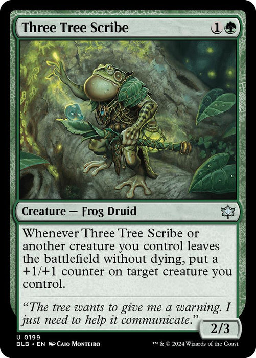 Three Tree Scribe [BLB - 199]