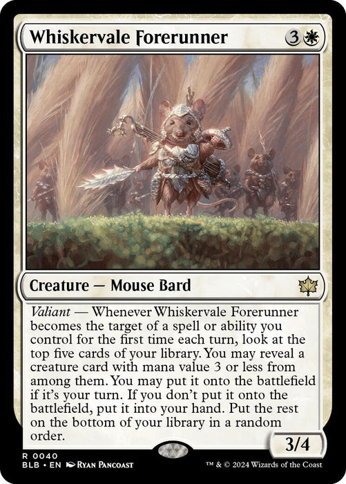 Whiskervale Forerunner [BLB - 40]
