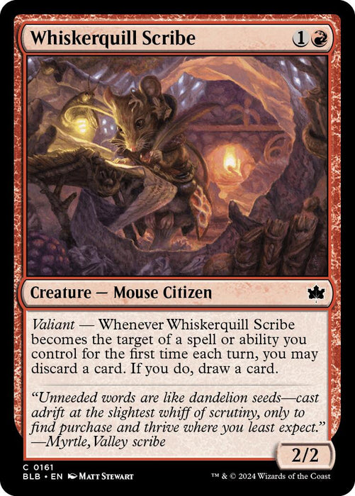 Whiskerquill Scribe [BLB - 161]