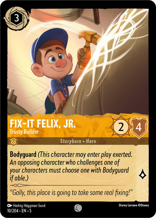 Fix-It Felix, Jr. - Trusty Builder [5 - 010]