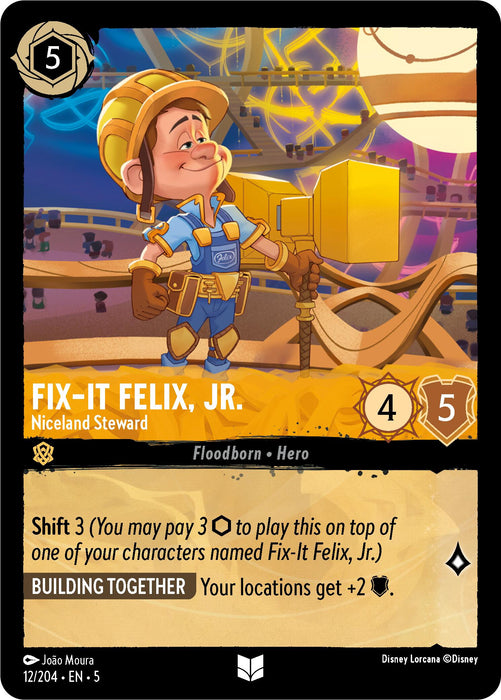 Fix-It Felix, Jr. - Niceland Steward [5 - 012]