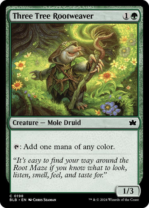 Three Tree Rootweaver [BLB - 198]