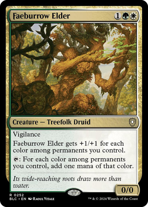Faeburrow Elder [BLC - 252]