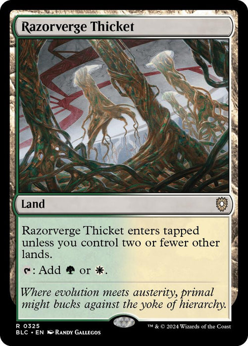 Razorverge Thicket [BLC - 325]