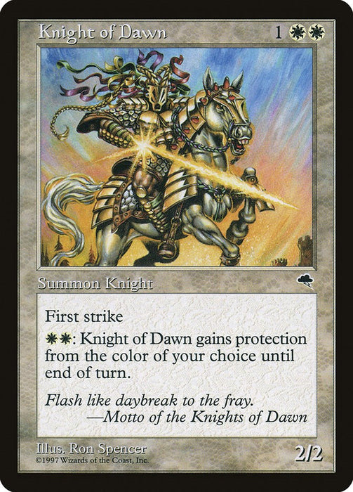 Knight of Dawn [TMP - 26]