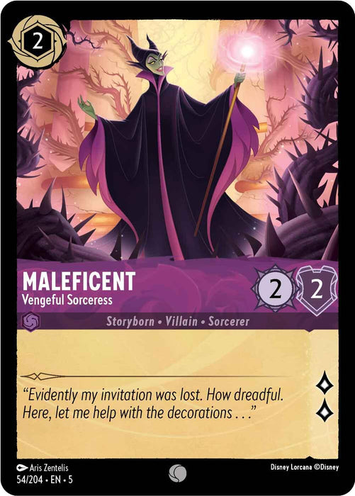 Maleficent - Vengeful Sorceress [5 - 054]