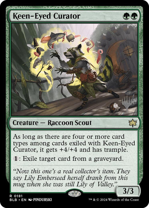 Keen-Eyed Curator [PPBLB - 181]