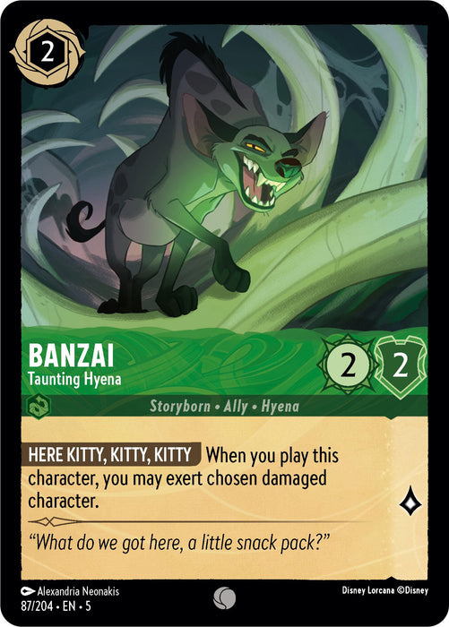 Banzai - Taunting Hyena [5 - 087]