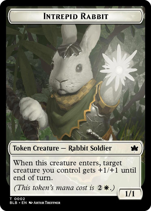 Intrepid Rabbit Token [BLB - 2]
