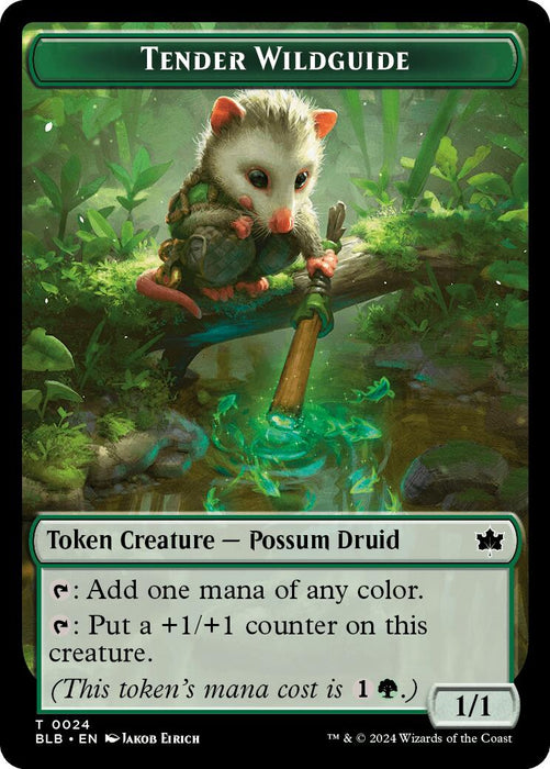 Tender Wildguide Token [BLB - 24]
