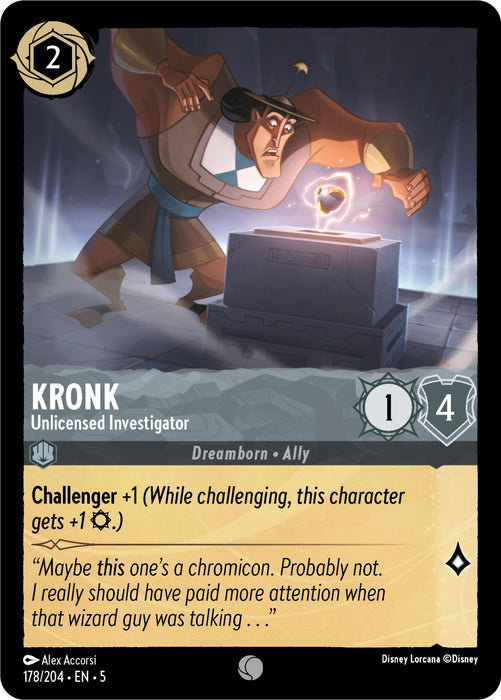Kronk - Unlicensed Investigator [5 - 178]