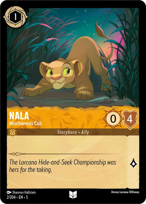 Nala - Mischievous Cub [5 - 002]