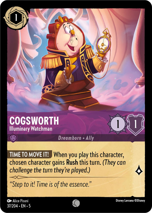 Cogsworth - Illuminary Watchman [5 - 037]