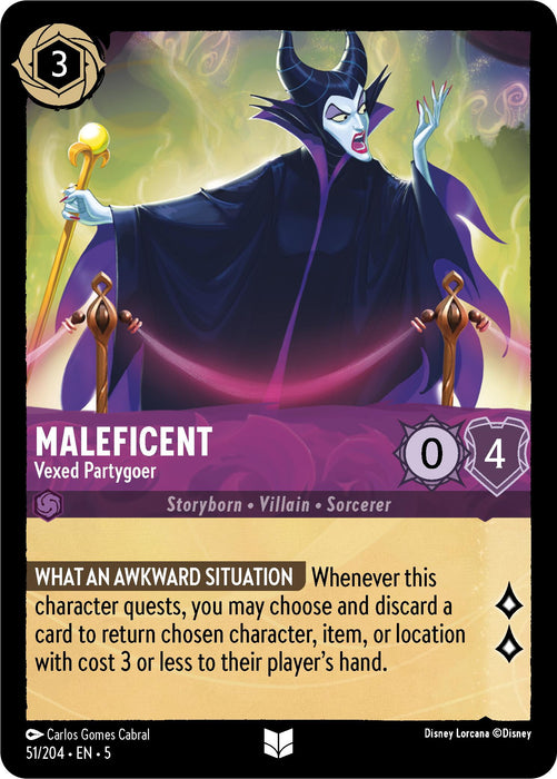 Maleficent - Vexed Partygoer [5 - 051]