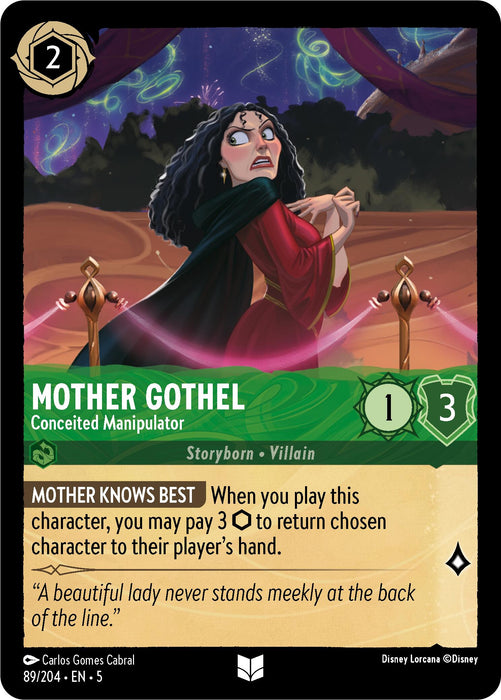 Mother Gothel - Conceited Manipulator [5 - 089]