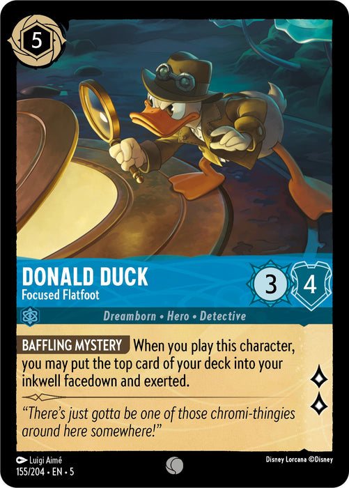 Donald Duck - Focused Flatfoot [5 - 155]