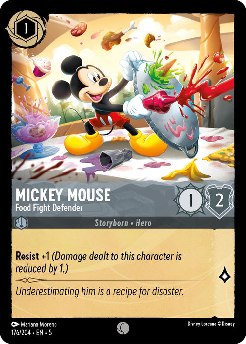 Mickey Mouse - Food Fight Defender [5 - 176]