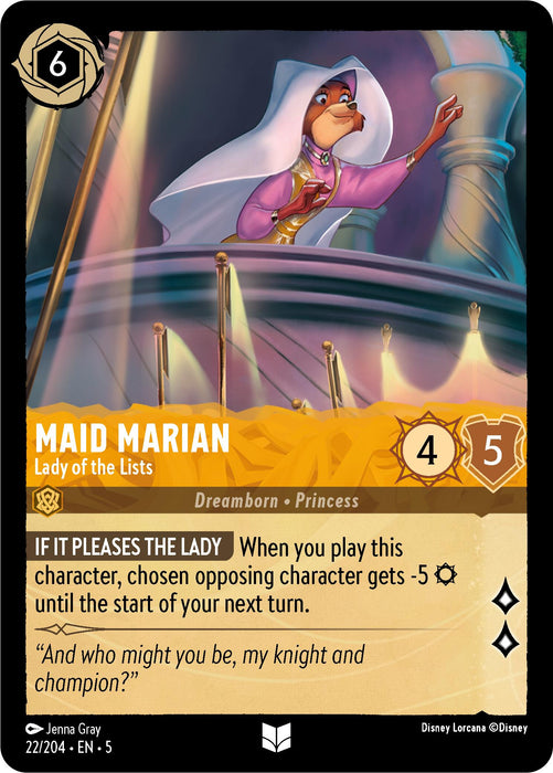Maid Marian - Lady of the Lists [5 - 022]