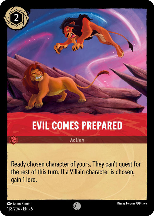 Evil Comes Prepared [5 - 128]