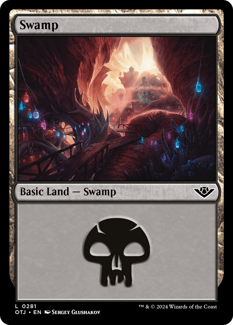 Swamp (0281) [Outlaws of Thunder Junction] | Yard's Games Ltd
