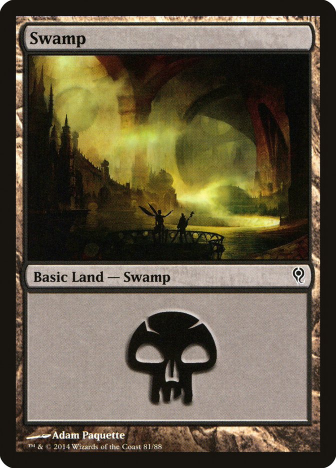 Swamp (81) [Duel Decks: Jace vs. Vraska] | Yard's Games Ltd