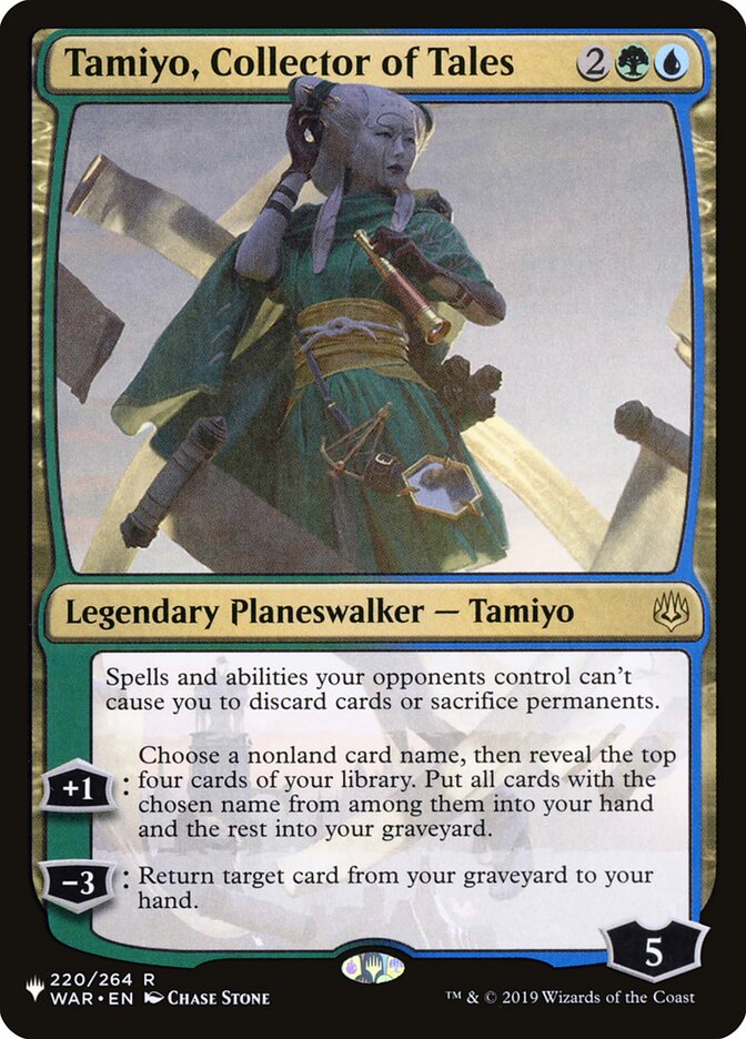 Tamiyo, Collector of Tales [The List] | Yard's Games Ltd