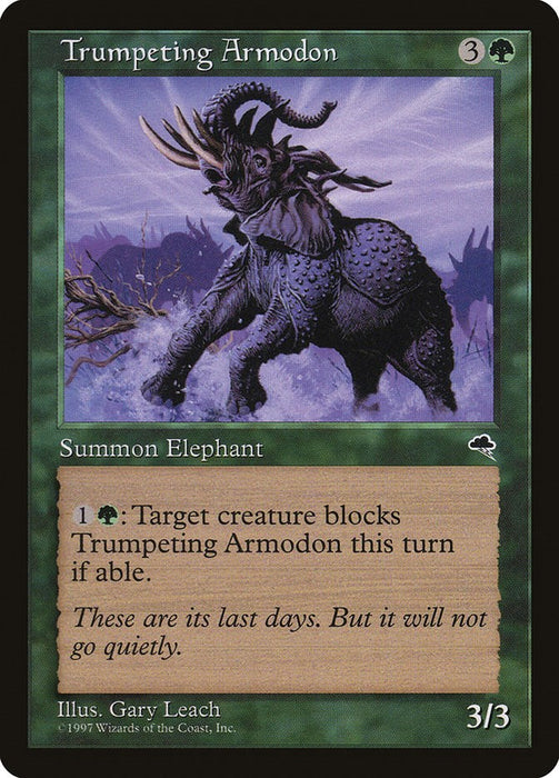 Trumpeting Armodon [TMP - 262]