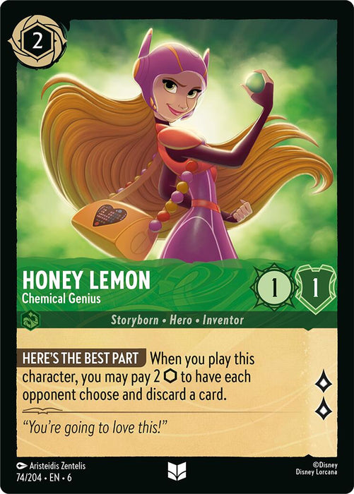Honey Lemon - Chemical Genius [6 - 074]