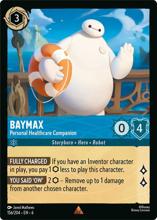 Baymax - Personal Healthcare Companion [6 - 156]