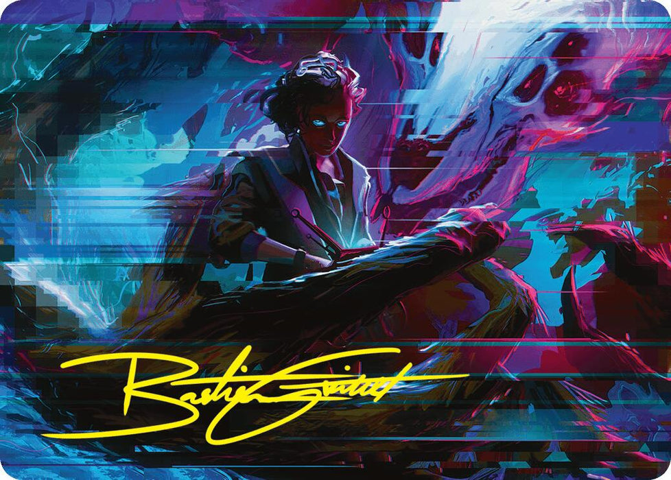 Demonic Counsel Art Card (32/54) (Gold-Stamped Signature) [ASDSK - 32]