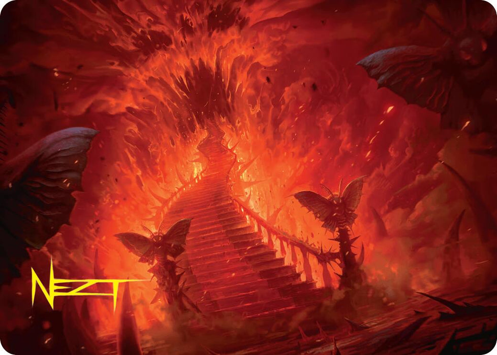 Mountain Art Card (Gold-Stamped Signature) [ASDSK - 30]