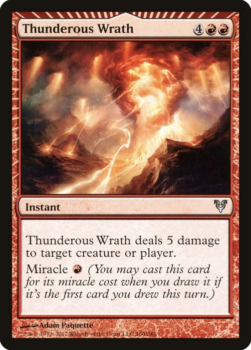 Thunderous Wrath [AVR - 160]