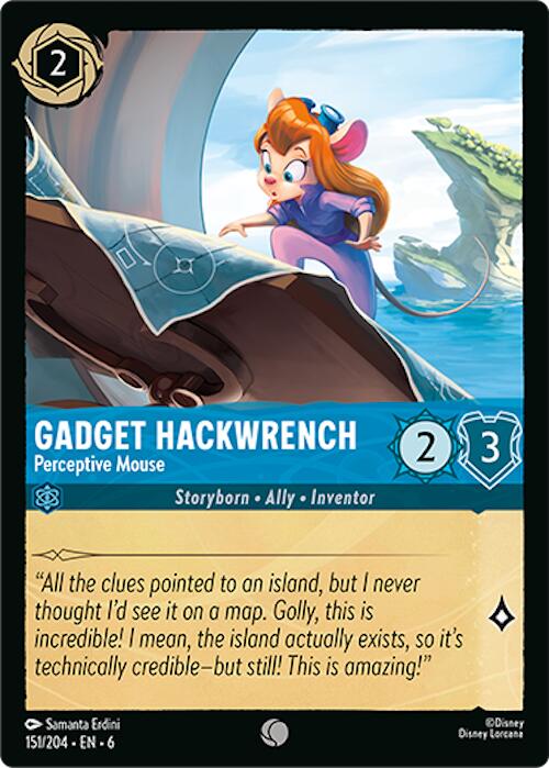 Gadget Hackwrench - Perceptive Mouse [6 - 151]