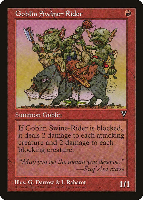 Goblin Swine-Rider [VIS - N/A]