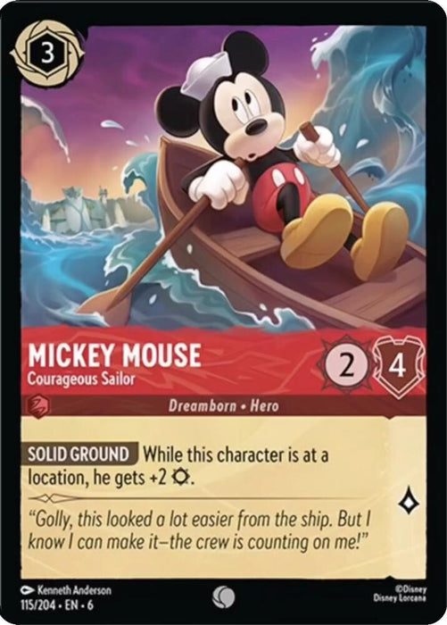 Mickey Mouse - Courageous Sailor [6 - 115]