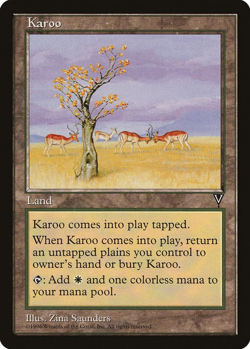 Karoo [VIS - N/A]