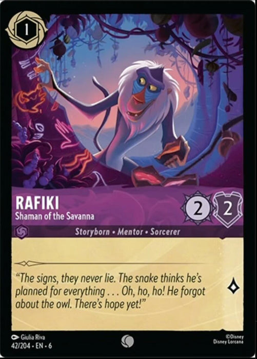Rafiki - Shaman of the Savanna [6 - 042]