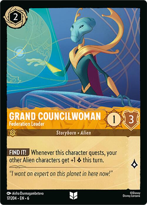 Grand Councilwoman - Federation Leader [6 - 017]