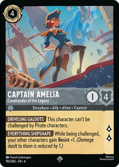 Captain Amelia - Commander of the Legacy [6 - 192]